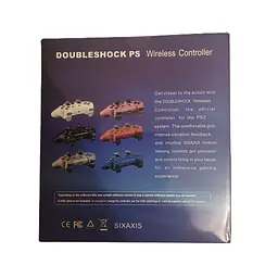 Геймпад бездротовий DoubleShock Bluetooth для PS3, ПК та Smart TV з вібрацією, чорний - мініатюра 8