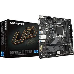 Материнська плата Gigabyte B760M H DDR4 s1700 B760M 2xDDR4 M.2 HDMI mATX - мініатюра 4