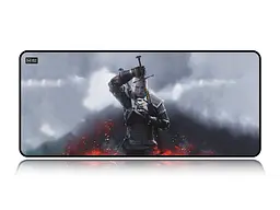Великий килимок для мишки WorkPlaceShop Game Witcher Геральт 1000 x 400 мм