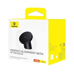 Автотримач для телефона Baseus NeoGravity Magnetic Car Mount (For Dashboards and Air Outlets) Cluster Black (C40141501113-00) - мініатюра 2