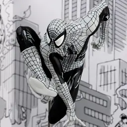 Фігурка Marvel Spider-Man - Collectible with Scene - Gold Label 0 - мініатюра 3