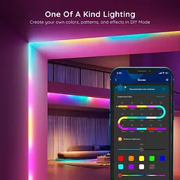 Світлодіодна стрічка Govee H618C Basic Wi-Fi + Bluetooth LED Strip Lights RGBIC 10м (H618C3D1) [136707] - мініатюра 7