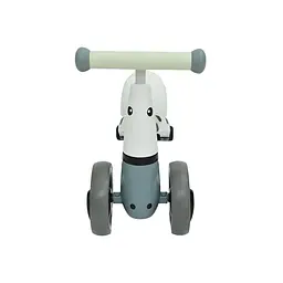 Дитячий триколісний біговел Poppet Зебра Беллі, сірий (PP-1602W) - мініатюра 3
