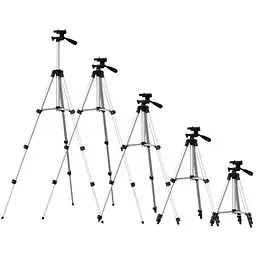 Тринога розкладна портативна XPRO 3-POD 3120 для камер, фотоапаратів і проєкторів з чохлом 35-102 см - мініатюра 6