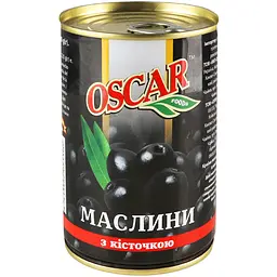 Маслини Oscar з кісточкою 400 г (851849) - мініатюра 2
