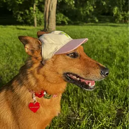 Бейсболка для собак Hat-Dog Sims рожева (L) - мініатюра 6