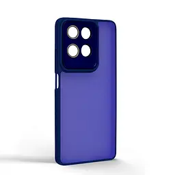 Защитный чехол для Motorola G75 5G, синий, ShadeX, противоударный, матовый, панель PC+TPU, защита всего корпуса, амортизация ударов при падении, ArmorStandart (ARM82760) - мініатюра 2
