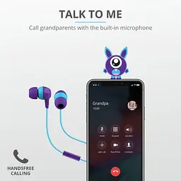 Навушники Trust Buddi Kids Mic Purple (23422_Trust) - мініатюра 3