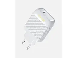 Мережевий зарядний пристрій Luxe Cube Dynamic 18 W White (1USBx3A) (4446689880643)
