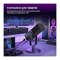 Мікрофон Fifine AM8 USB Black (AM8) - мініатюра 5