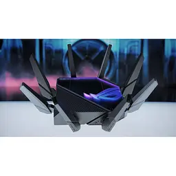 Бездротовий маршрутизатор (роутер) Asus ROG Rapture GT-AXE16000 (90IG06W0-MU2A10) - мініатюра 3