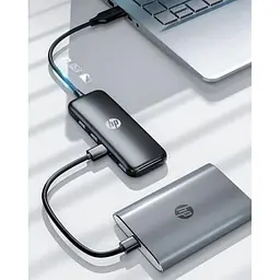 Концентратор HP USB 3.0 to 4xUSB 3.0 (HP_DHC-CT110) - мініатюра 7