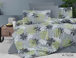 Комплект постільної білизни з компаньйоном (R-T9238) Євро TAG tekstil pbe0037021 - мініатюра 1
