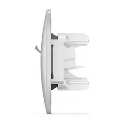 Комп'ютерна розетка Videx BINERA CAT6 одинарна сереб (VF-BNSK1PC6-SS) - мініатюра 3