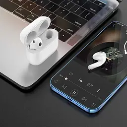 Bluetooth Стерео Гарнітура Borofone BW26 Білий - мініатюра 2