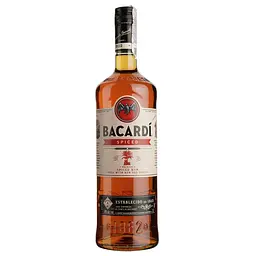 Упаковка напою на основі рому Bacardi Spiced 40% 6 л (1 л х 6 шт.) - мініатюра 2