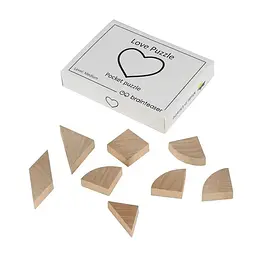Набір дерев'яних головоломок Wooden mini puzzle set #2 set2en 6 штук - мініатюра 5