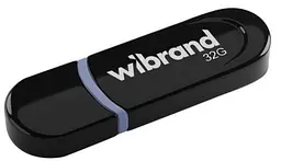Флеш накопичувач USB 32Gb Wibrand Panther, чорний, USB 2.0 (WI2.0/PA32P2B)