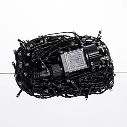 Гірлянда Нитка вулична GarlandoPro 30 м 300 LED чорний дріт Мультиколор CF300L30MBML - мініатюра 3
