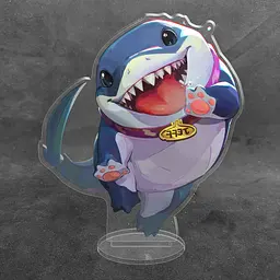 Акрилова колекційна фігурка Marvel Rivals - Jeff the Land Shark 15 см