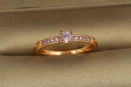 Кільце Xuping Jewelry трепет 20 р золотисте