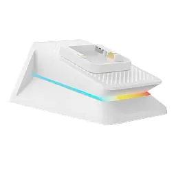 Миша бездротова RAPOO VT7+P5 Charging Dock White