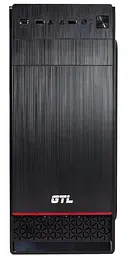 Корпус GTL T1610 Black, (T1610) Без БП - мініатюра 3