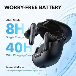 Бездротові навушники Anker SoundСore Liberty 4 NC Velvet Black (A3947G11) - мініатюра 5