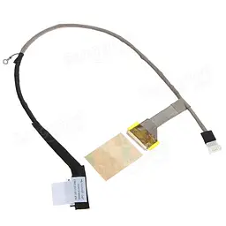 Шлейф матриці для ноутбуків Toshiba (L655, L655D) +роз'єм для камери, LVDS 40pin - мініатюра 2