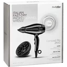 Фен BaByliss 6715DE, чорний - мініатюра 5
