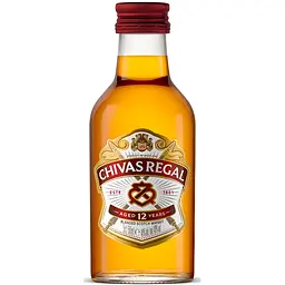 Уцінка. Віскі Chivas Regal 12 years old 40% 0.05 л (60063) - мініатюра 1