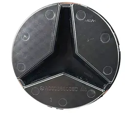Емблема решітки Mercedes-Benz W205 хром 185 мм (пластик) OEM A0008880060 - мініатюра 4
