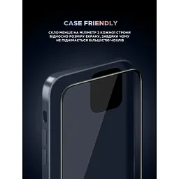Скло захисне Armorstandart Supreme Plus Black Icon Apple iPhone 16 Plus (ARM81396) - мініатюра 6