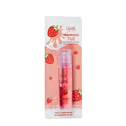 Бальзам для губ зволожуючий Tuz Lip Oil прозорий, Strawberry