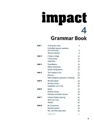 Impact. Level 4. Grammar Book - мініатюра 2