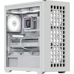 Корпус AeroCool D502A-G-WT-v1 White (ACCM-DS02043.21) [146673]