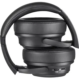 Навушники бездротові Defender FreeMotion B535, Bluetooth+3,5мм, ANC, Чорний - мініатюра 5