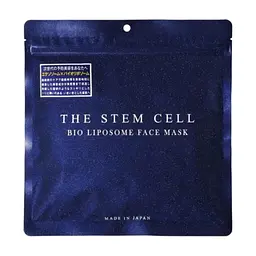 Маска для обличчя Kor Japan The Stem Cell Bio Liposome Face Mask Тканинна З біоліпосомами 30 шт (4571365223107) - мініатюра 3