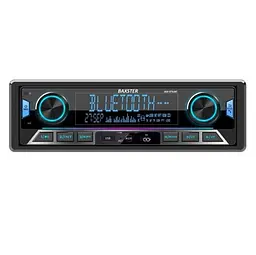 Автомагнітола Baxster BSF-5752BT Multicolor RGB USB, 1 Din, дисплей (40P-VA LCD), bloetooth 5.3, 6хRCA, вихід на сабвуфер (RCA