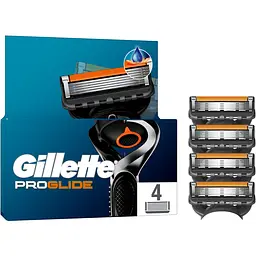 Змінні картриджі для гоління (леза) чоловічі Gillette Fusion ProGlide 4 шт.