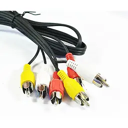 Кабель 4You AV 3R 3R тюльпани RCA аудіовідео шнур