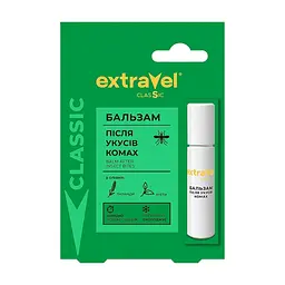 Засіб після укусів комах Extravel Classic Бальзам роликовий 7 мл (4820184442344)