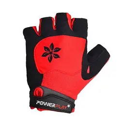 Велорукавички Power Play 5284 A, Red - XS