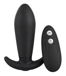 Анальная пробка с вибрацией Y2T Black RC Vibro Plug Orion 61325892410000 86849 - мініатюра 2