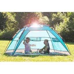 Намет Uquip Buzzy UV 50+ Blue/Grey (241002) - мініатюра 11