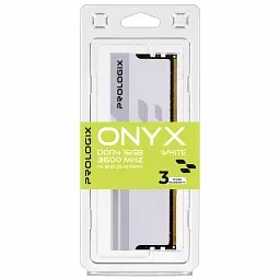 Модуль пам'яті для комп'ютера DDR4 16GB 3600 MHz Onyx White Prologix (PRO16GB3600YW4) - мініатюра 4