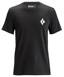 Футболка Black Diamond Equipmnt for Alpinist Tee M Чорний