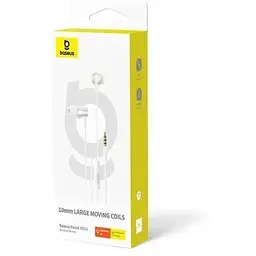 Навушники провідні Baseus Encok HZ11 3.5 мм білі (A00164200213-Z1) - мініатюра 4