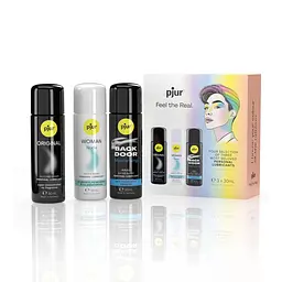 Набір Pjur Pride Box лубрикантів, 3 шт