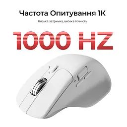 Миша бездротова Keychron M6S WL White (M6S-B72) - мініатюра 8